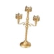 thumbnail image 2 of Candelabro De Metal, Candelabro De Pilar Para Festivales, Sala De Estar, Acción De Gracias, Dorado, 2 of 5