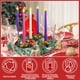 thumbnail image 3 of Portavelas Tioncy para corona de Navidad y Adviento, 30 cm, con 5 velas, 3 of 3