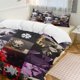 thumbnail image 1 of Black Clover Anime Home Bed 3-piece Set Classic Japanese Anime Polyester Wash Student Dormitory Set, 1 of 5