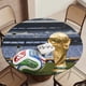 thumbnail image 5 of FIFA-theme Fitted Round Tablecloths Elastic Edged Table Covers Waterproof Table Cloth for Kitchen Holiday Party Tables Decor 150cm, 5 of 6