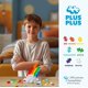 thumbnail image 2 of Building Blocks PLUS PLUS 240 piezas Rainbow Mix para niños de 5 a 12 años, 2 of 6