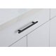 thumbnail image 3 of Tiradores de barra Elegant Decor Quinn negro mate, juego de 10, 3 of 6