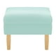 thumbnail image 1 of Pouf Sky 1c Felpa 05 Verde Agua, 1 of 3
