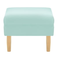 Bodevir - Pouf Sky 1C Felpa 05 Verde Agua