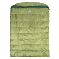 Terra Force - Saco De Dormir Doble Clima Cálido Verde