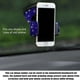 thumbnail image 5 of Soporte universal de cristal para teléfono de coche - Ajustable en 360 grados, seguro para el salpicadero, la rejilla de ventilación y el parabrisas - Compatible con todos los smartphones-Azul, 5 of 5