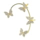 thumbnail image 2 of Clip Pendiente Mariposa Ear Cuff Clip Para Uso Diario Amantes Gold Left, 2 of 5