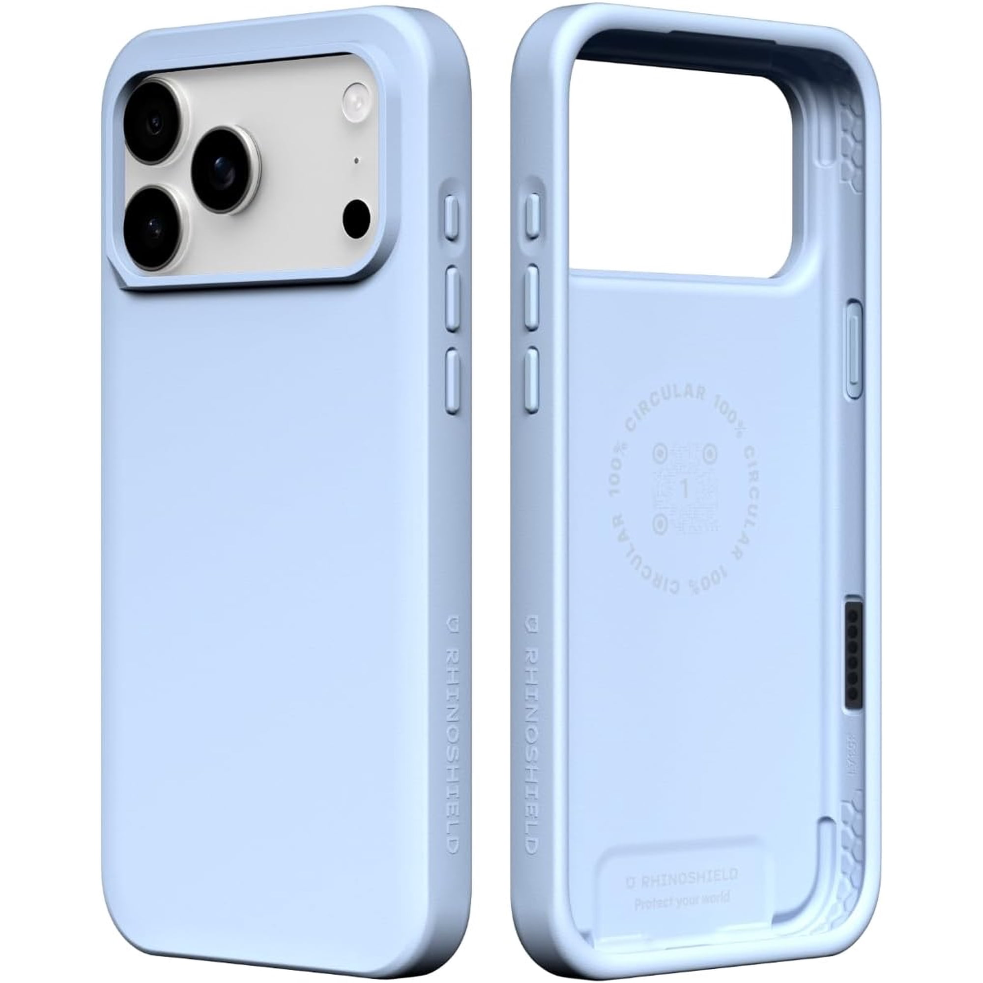 Carcasa Rhinoshield Para Iphone 17 Pro Max Solidx Celeste