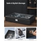 thumbnail image 4 of Watch Box SONGMICS con cierre de 24 ranuras y tapa de cristal, color negro, 4 of 8