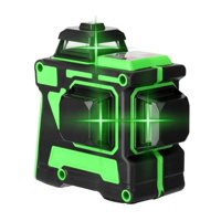 Importclick - Láser Nivel Herramientas Construcción Vertical 3D 12 Líneas