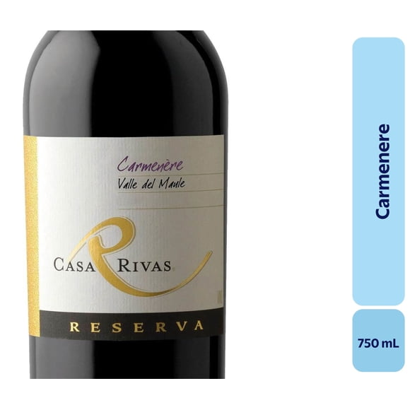 Vino Carménère Botella, 750 mL