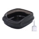 thumbnail image 4 of Caja De Arena Para Gatos, Bandeja De Arena Semicerrada Para Mascotas Pequeñas, Gatos De Interior, Conejo, 4 of 5