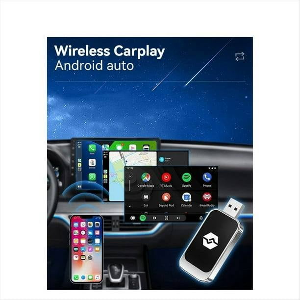 Tecnofonia - Adaptador Carplay Inalámbricousb Plug Play Iphone Y Android