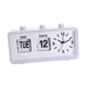thumbnail image 4 of Reloj De Mesa Con Botón Central, Reloj Con Cambio De Página Para Cafetería, Oficina, Mueble De TV, Color Blanco, 4 of 5
