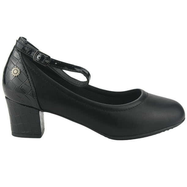 Zapato Chalada Mujer Flexi-27 Negro Casual