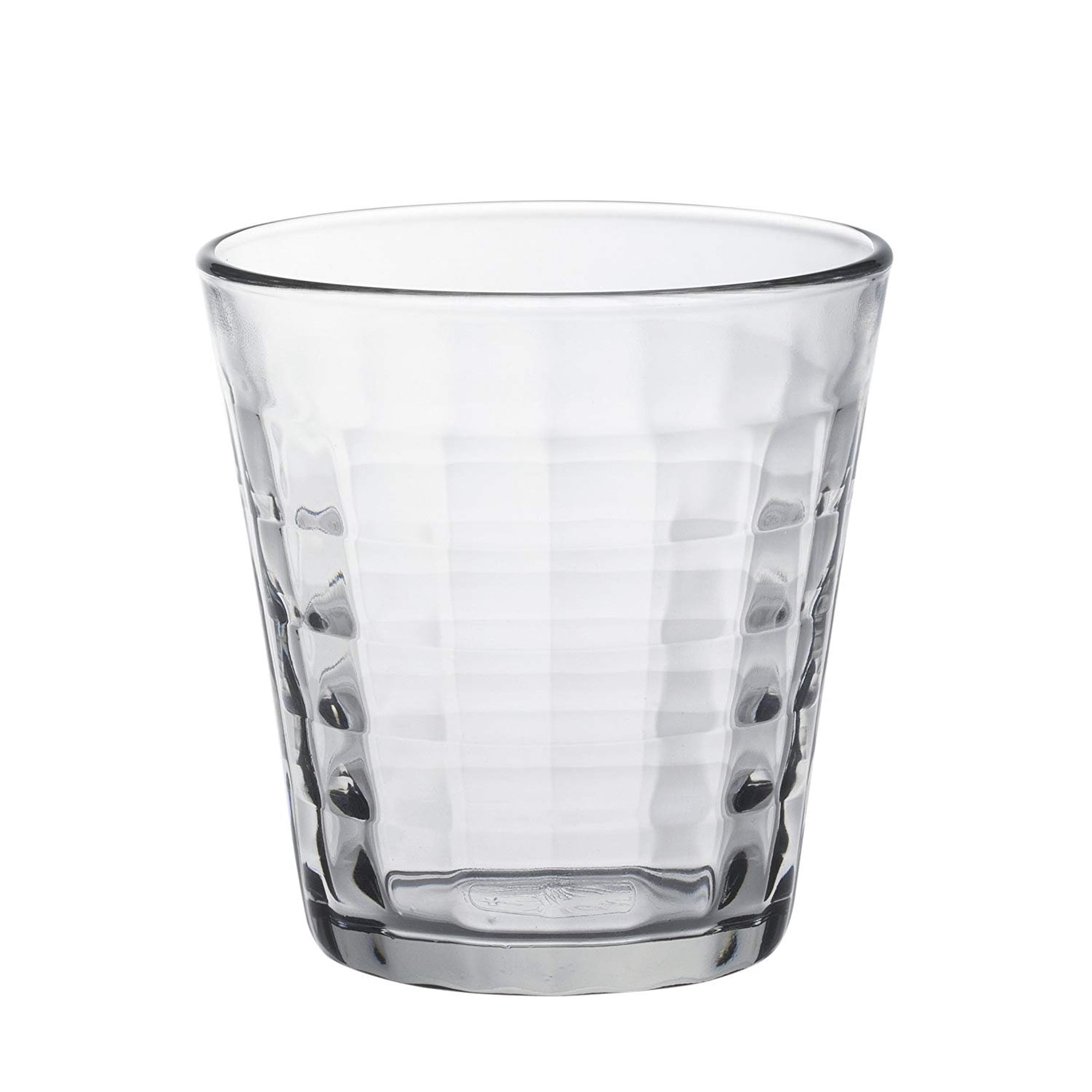 Vaso De Vidrio Duralex Prisme, 230 Ml, Juego De 6 Unidades, Transparente, Fabricado En Francia