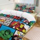 thumbnail image 2 of Cartoon Spider-Man Comforter Set for Kids Boys Teen Men Tween 3D Lightweight Microfiber Bedding Sets, 2 of 4