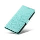 thumbnail image 2 of Funda Cartera para Motorola Edge 60 Pro 5G Perro Cachorro Grabado con Tarjetas Soporte Correa Verde, 2 of 6