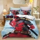 thumbnail image 1 of Deadpool and Wolverine Cover Quilt Marvel Cartoon Home Breathable Children's Bedding Custom Made Set Kingreathable Bedding, 1 of 5