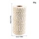 thumbnail image 1 of Cuerda Suxumhao Algodón Dorado Y Blanco 240g, 1 of 4