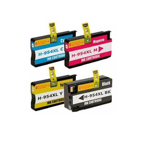 Genérico - Pack Tintas Compatible Para 954Xl 7720/7730/7740/7740/8710