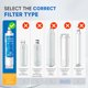 thumbnail image 2 of Filtro de agua para refrigerador PUREPLUS 4396508 de repuesto, paquete de 4, 2 of 9