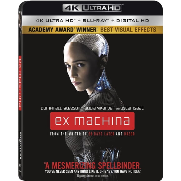 Película Ex Machina 4K Ultra HD Blu-ray Lionsgate