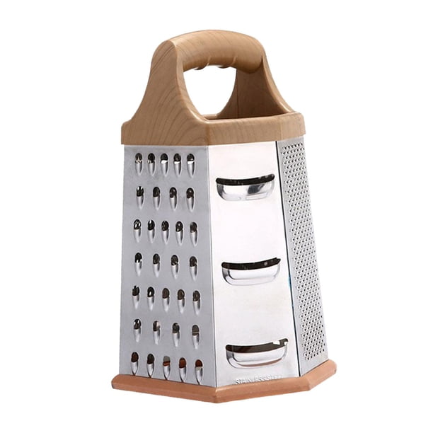Rallador de caja, rebanador de repollo, utensilios de cocina multiusos, trituradora de alimentos de acero inoxidable para patatas, pepinos, jengibre 9 pulgadas