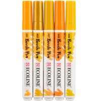 Royal Talens - Set 5 Marcadores Acuarela Ecoline Colores Tierra