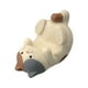 thumbnail image 2 of Estatua De Gato Escritorio Escultura Animal Para Granja Restaurante Sala De Estar Soporte Para Teléfono Beige, 2 of 3