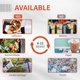 thumbnail image 5 of Cubo de abono giratorio Outsunny, 160 L, doble cámara para exteriores, 5 of 9