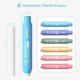 thumbnail image 2 of Nicpro 6 Pack Rotary Retractable Erasers, Soft TPE Twist Erasers, 2 of 3