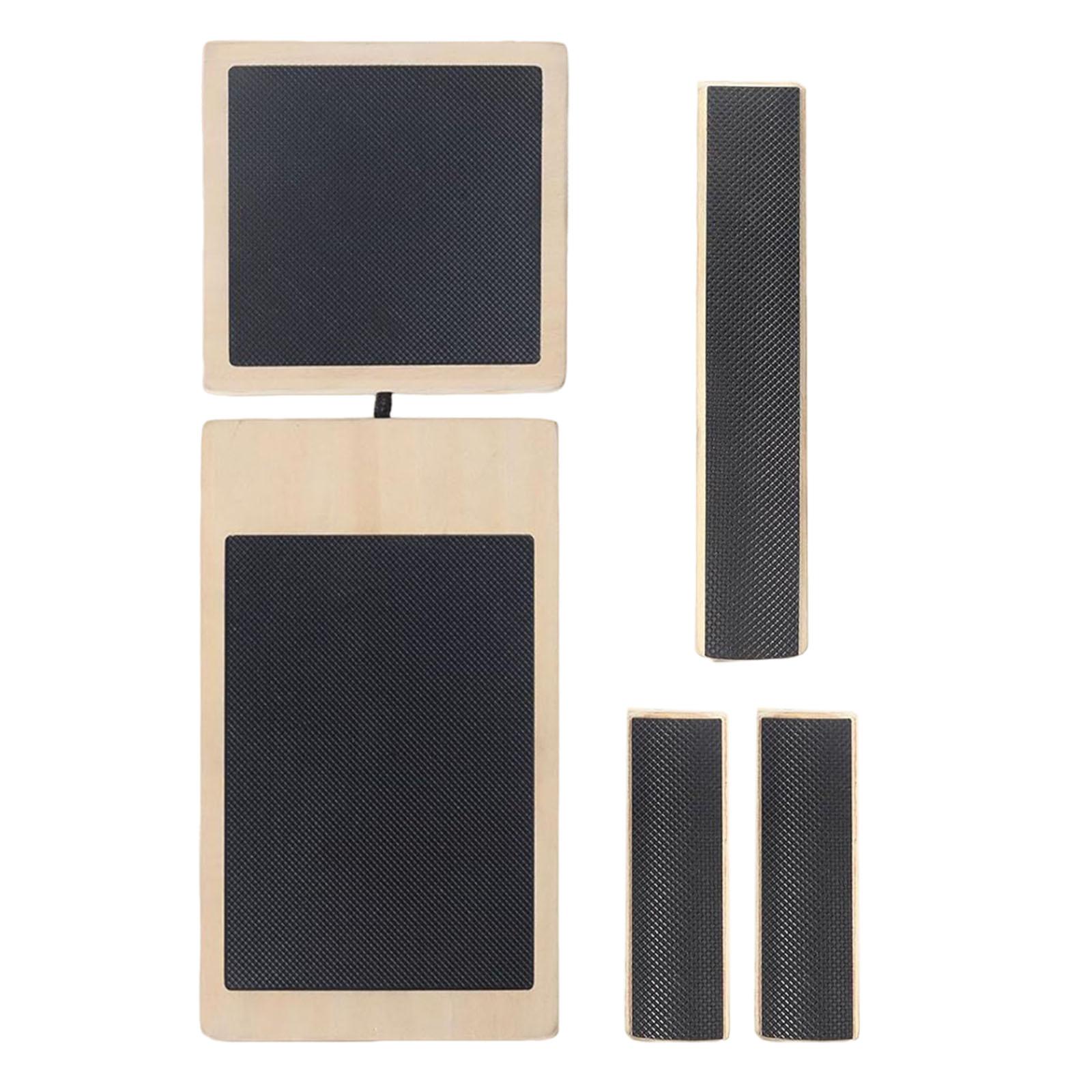 Magideal - Tabla De Equilibrio Única, Herramienta De Entrenamiento, Entrenador, Fortalecedor De Pies, Ejercicios De Estabilidad Para Tobillo Torcido, Madera Para