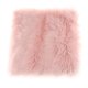 thumbnail image 3 of 45x45cm funda de almohada funda de almohada sofá de felpa suave de lana de color rosa claro, 3 of 3