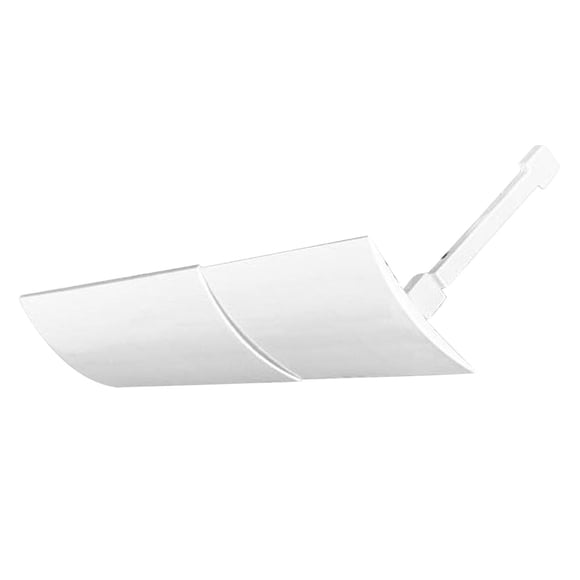 Deflector de aire acondicionado para colgar, aire acondicionado, ángulo de longitud retráctil, salida de viento ajustable, deflector de aire, viento t Superficie lisa