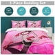 thumbnail image 5 of x160 Angel Dust Bed Duvet Cover Microfiber Bedding Sets 3D Printed Lightweight 3 Piece Comforter Sets, 1 Duvet Cover And 2 Pillow Shams for Kids Boys Girls 79"x90" jn160, 5 of 5