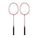 thumbnail image 4 of Raquetas De Bádminton, 2 Uds., Equipo De Bádminton Para Playa, Interior, Exterior, Patio Trasero, Rojo, 4 of 5