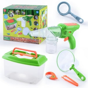 Kit Cazador De Insectos Play Bug Catcher Aspiradora Con Critter Habitat