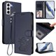 thumbnail image 2 of Funda Volteable con Diseño de Gato para Samsung Galaxy S21 Plus, Azul, 2 of 6