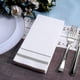 thumbnail image 3 of Servilletas de baño desechables FOCUSLINE 200 Linen Feel Silver, 3 of 7