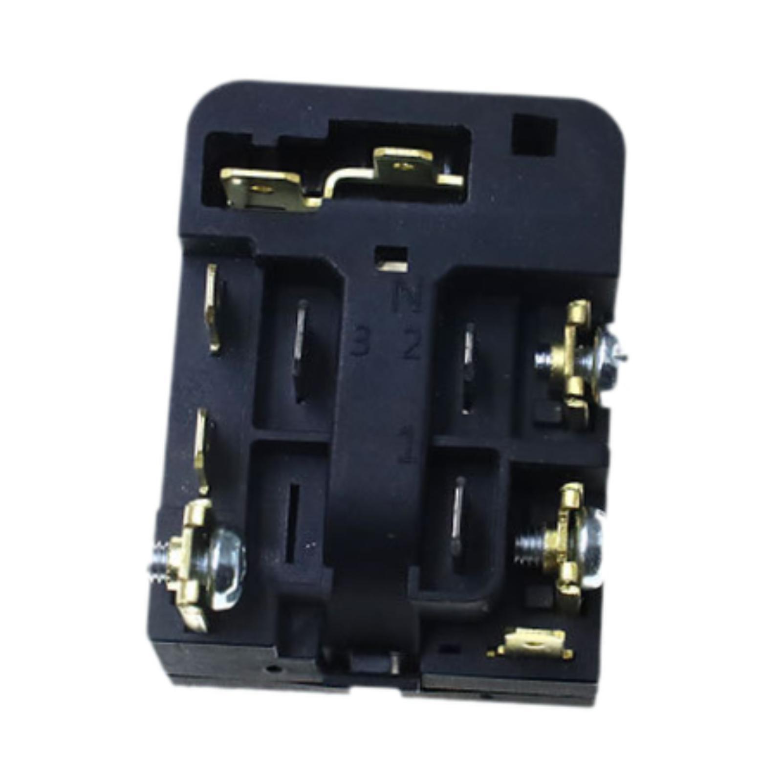 Magideal - Arrancador De Compresor De Refrigerador 6Sp9009, Portátil, Robusto, De Alta Eficiencia, Con Protección Contra Sobrecargas, Accesorio Para Congelador,