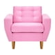thumbnail image 1 of Sofa Bote 1c Felpa 04 Rosado, 1 of 6