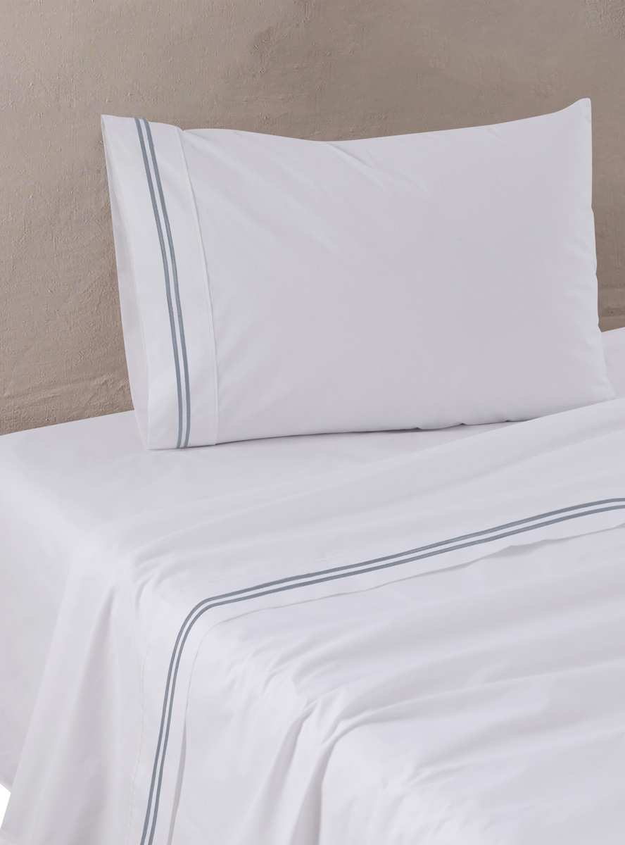 Chantilly - Sabanas 200H 2.0P Blanca Gris