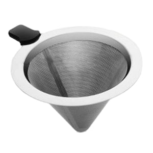 Magideal - Colador De Café Verter Sobre El Goteador De Café Accesorios De Café Acero Inoxidable Fácil De Usar Cafetera Filtro De Café Para Viajes En Interiores Filtro V