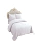 thumbnail image 2 of Quilt Cubrecama De Verano King Con Pompon Color Blanco, 2 of 4