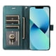 thumbnail image 2 of FOXDOCK Funda tipo Cartera para iPhone 13 – Cubierta de Cuero PU con Múltiples Ranuras, Bolsillo para Efectivo y Correa de Muñeca, 2 of 6