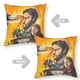 thumbnail image 2 of Autosuficiencia Fundas de almohada de terciopelo con tema, regalos de funda de almohada, decoración para el hogar, cojín de lanzar, regalo de cumpleaños para fans y parejas.50*50cm., 2 of 6