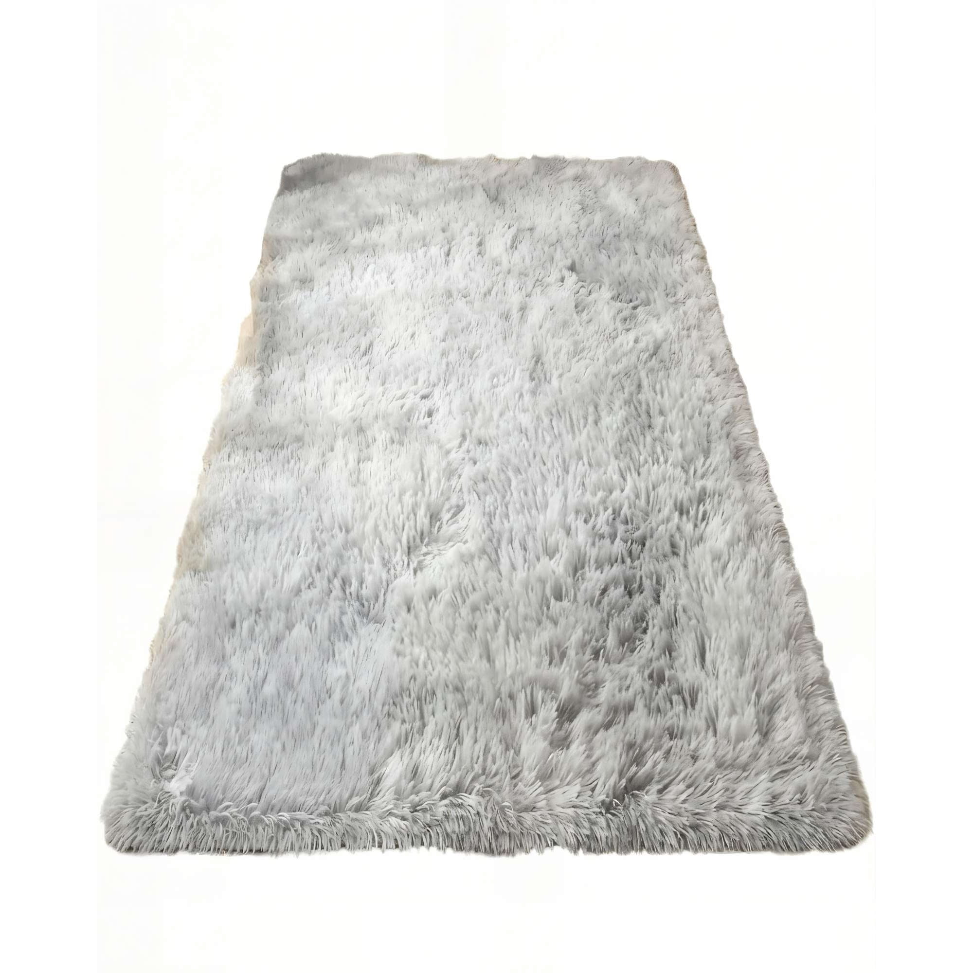 Genérico - Alfombra Peluda 200x240 Color Gris