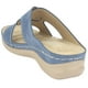thumbnail image 4 of Sandalia Chalada Mujer Kon-16 Azul Casual, 4 of 7