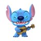 thumbnail image 3 of Camiseta Funko Pop! &Tee Lilo and Stitch Ukelele Stitch Flocked, 3 of 9